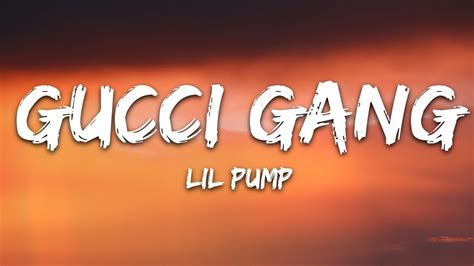 gucci gang text song|gucci gang song lyrics.